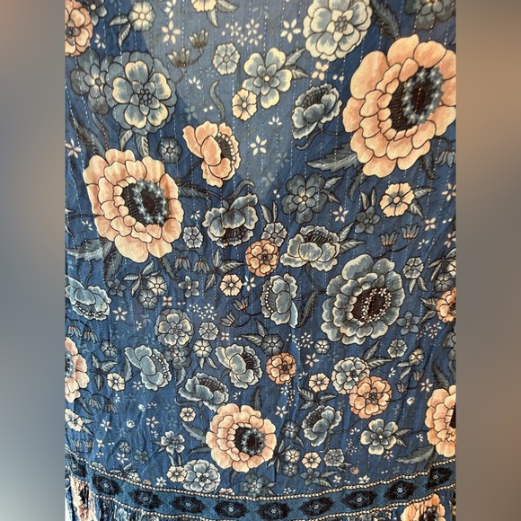 Spell & The Gypsy Zahara Gown in Navy oversized fit - Picture 6 of 9